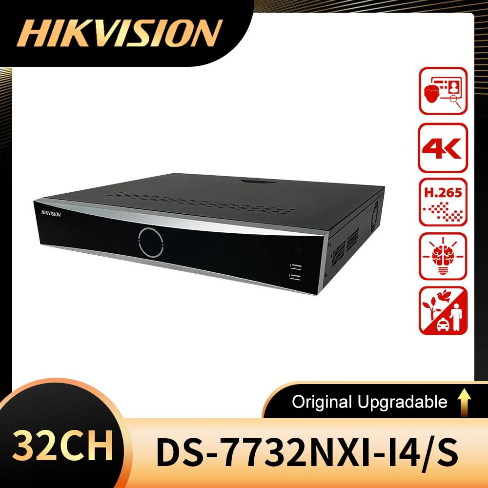   Hikvision DS-7732NXI-I4/S, 32Ch 1.5U AcuSense 4K NVR Ʈũ  